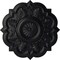 Ekena Millwork Deria Ceiling Medallion (Fits Canopies up to 6"), Hand-Painted Steel Gray, 20 1/4"OD x 1 1/2"P CM20DRSGS - alternate 1